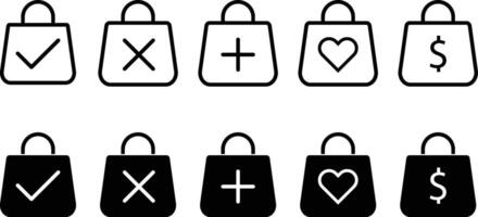 shield with checkmark, cross mark icon set. protection security lock. cyber protection and privacy. digital protection lock icon vector