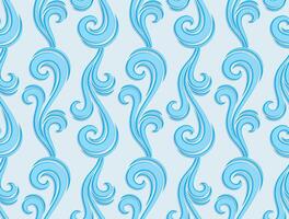 Seamless background with wave. vector