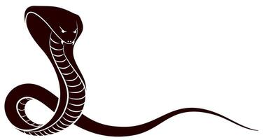 Sketch of snake. vector