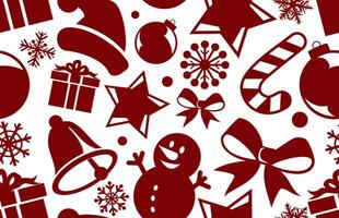 A Christmas red background. vector