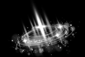 Cosmic Swirls of Light A Truly Captivating Abstract Design That Inspires Endless Wonder and Innate Creativity vector