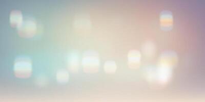 Soft Bokeh Background Featuring Gentle Light Hues and Blurred Elements for Aesthetic Ambience and Design vector