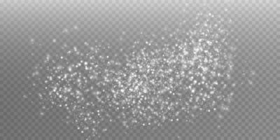 Create a stunning Sparkling Silver Glitter Effect that is perfect for all your design projects and needs vector
