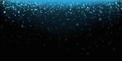 Captivating Stunning Blue Sparkles set against a Dark Background create a mesmerizing visual experience vector