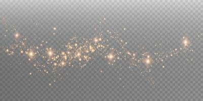 Sparkling Light Effects for Design and Decoration, perfect for adding charm and creativity to your projects vector