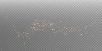 Golden Sparkle Effect to Enhance Your Creative Designs and Stunning Presentations with Unique Visual Appeal vector