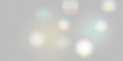 Experience the enchanting Soft Bokeh Lights Effect designed specifically for captivating background design vector