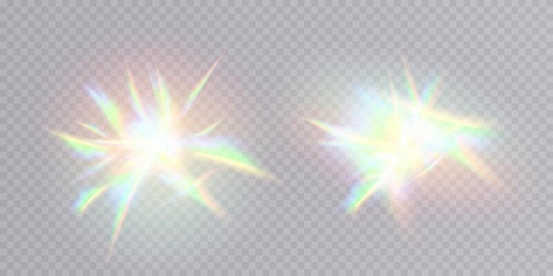 Colorful Light Sparkles and Glows to Dramatically Enhance Graphic Design Projects and Various Creative Endeavors