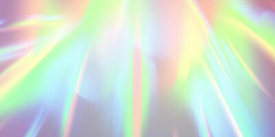 Iridescent Lights and Vivid Colors Set Against a Gentle, Soft Background to Create an Aesthetic Appeal vector