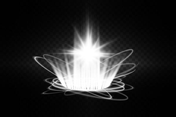 A Stunning and Radiant Burst of Light, Accompanied by an Array of Vibrant Energy Waves That Truly Captivate the Eye
