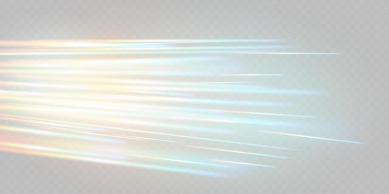 Dynamic Design Featuring Abstract Light Streaks Enhanced by Soft Hues Combined With a Unique Motion Effect