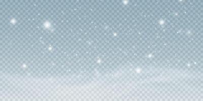 An Exquisite and Beautiful Soft Snowy Background Featuring Sparkling Flakes That Create a Calm and Dreamy Atmosphere vector