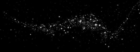 Explore the enchanting Starry Night Sky, filled with intricate patterns and mysterious depths inviting wonder vector