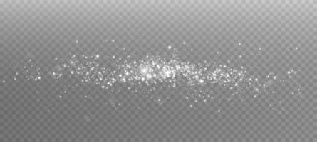 Create a Sparkling Glitter Effect that is perfect for Various Designs, Projects, and Creative Works vector