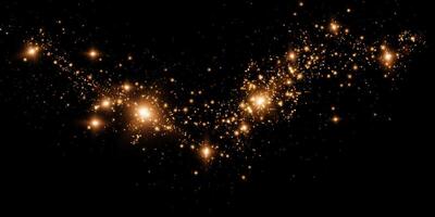 A stunning Starlit Galaxy featuring Sparkling Cosmic Elements that capture the imagination and wonder of the universe vector