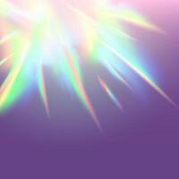 A Colorful Light Burst with a Soft Gradient Background Creating a Captivating Visual and Aesthetic Appeal vector