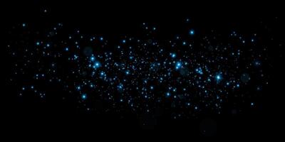 Starry Night A Stunningly Beautiful Array of Radiant Light Illuminate the Dark and Vast Spaces of the Universe vector