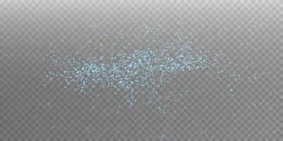 An Enchanting Glittering Blue Particles Sparkle Effect Ideal for Unique and Creative Designs and Artwork vector