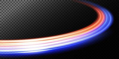 Experience dynamic light trails that embody a modern aesthetic, captivating the imagination and senses vector