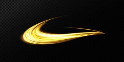 The iconic Golden Nike Swoosh Logo stands out dramatically on a sleek Black Background, combining style and branding vector