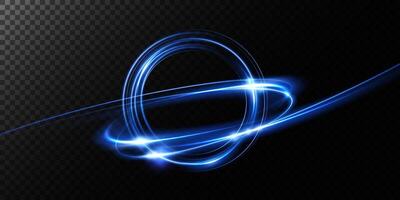 This captivating Abstract Blue Light Swirl Design utilizes Dynamic Vectors to create a stunning visual experience