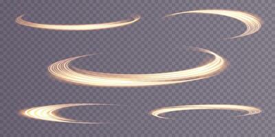 Explore Elegant Light Brush Strokes, ideal for enhancing your design projects and other creative endeavors vector