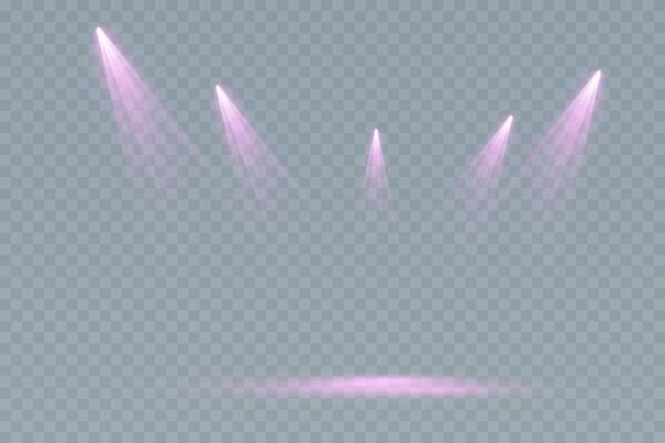 Create an elegant stage lighting design adorned with soft pink spotlights to enhance any type of event ambiance
