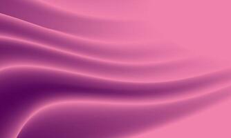 Smooth Pink Fabric Flow , Glossy Gradient Abstract Texture Wallpaper vector