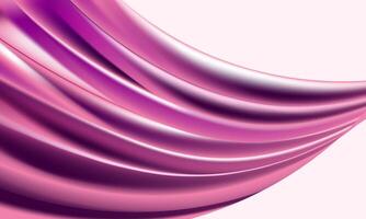 Gradient Pink Fabric Texture , Elegant Flowing Abstract Background for Luxury Design vector