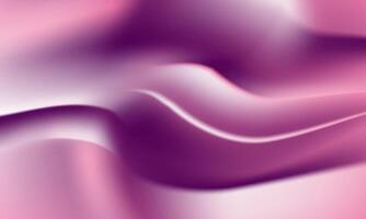 Digital Silk Fabric Waves Pink and Purple Gradient Abstract Background vector