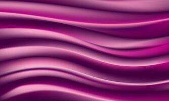 Elegant Flowing Pink Background , Smooth Satin Style Abstract Design vector