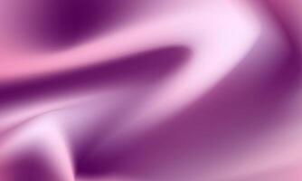 Vibrant Satin Pink Abstract Glossy Fabric Look with Flowing Waves Modern Background Design vector