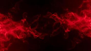 Dark abstract backdrop with red vapor effect, striking visual photo