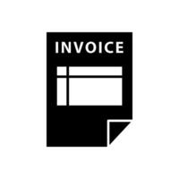 Invoice icon design templates vector