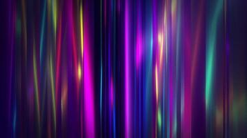 Animation of soft neon lines. Abstract bright colorful background with colored vertical stripes video