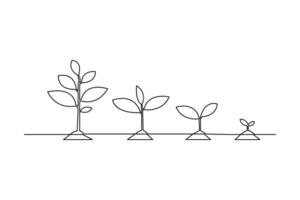 Continuous Line Graduation Cap Icon in Minimal Style vector