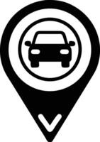 Bold and Simple Black and White Icon Symbol with Minimalist Aesthetic vector