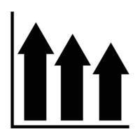 Business and Marketing Chart Symbol, Basic Business Analytics Graph Icon vector