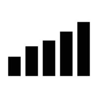Vertical Bars and Trend Lines for Stock Designs vector
