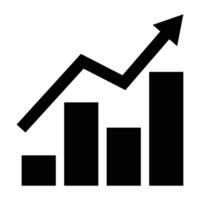 Statistics Charts Bar and Pie Icon Collection vector