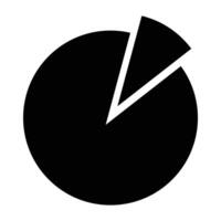 Pie Chart Icons and Statistical Data Graphs Set vector