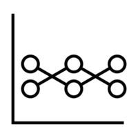 Infographic Symbols Graph, Pie, Line, and Bar vector