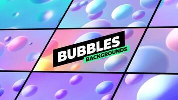 Bubbles Backgrounds for Professional Use motion_graphic