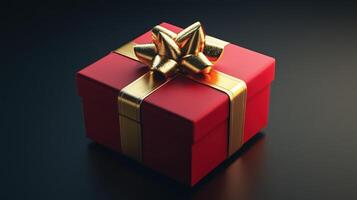 Surprise gift box unveiled at home celebration festive atmosphere captivating still life close-up perspective photo