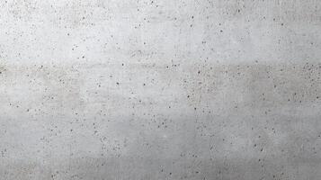 Close up rough concrete wall surface texture with visible pores and raw details in light gray cement tone for construction or design background. photo