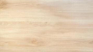 Light Natural Wood Surface Texture Background with smooth grain pattern and subtle details suitable for presentation mockup or interior design use. photo