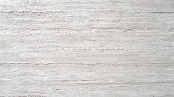 Textured Beige Travertine Stone Surface featuring natural horizontal striations and organic pattern ideal for architectural or interior design applications. photo