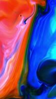 Abstract Vertical Soft Color Textured Paint Swirl Background video