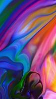 Abstract Vertical Colorful Color Paint Liquid Explode Background video