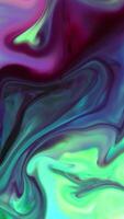 Vertical Liquid Paint Patterns Texture Top View video